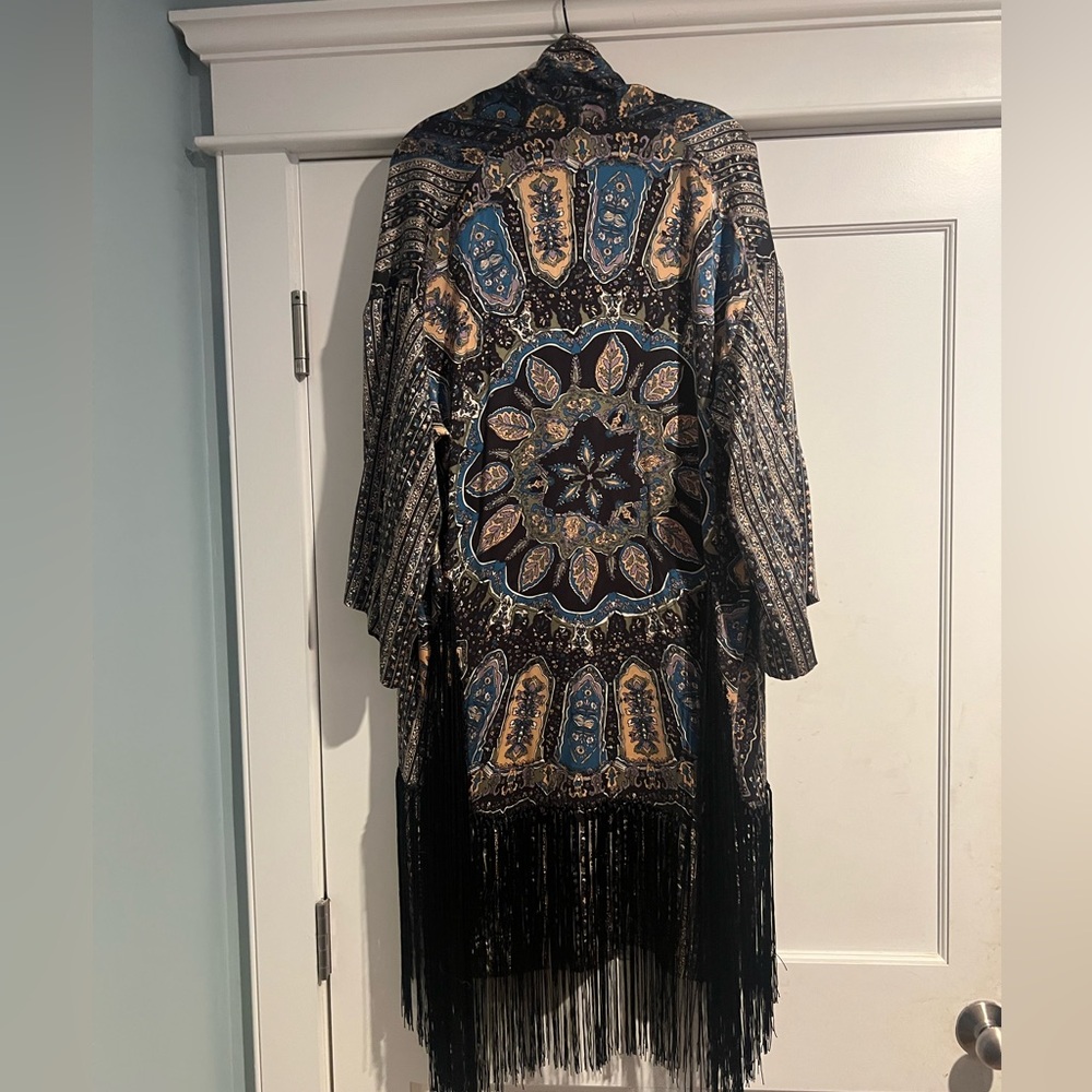 Novella Royale Heirloom Silk Lady Kimono - OS- NWT - Picture 12 of 16